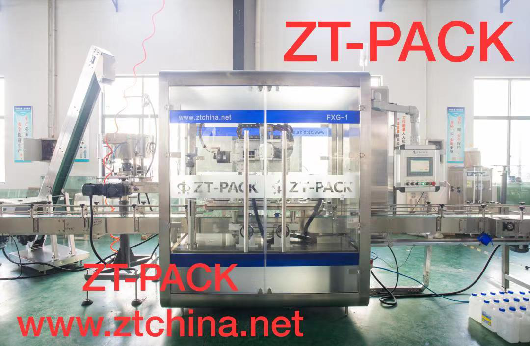 Machine de capsulage de fermeture de type de suivi de bouchon en plastique automatique